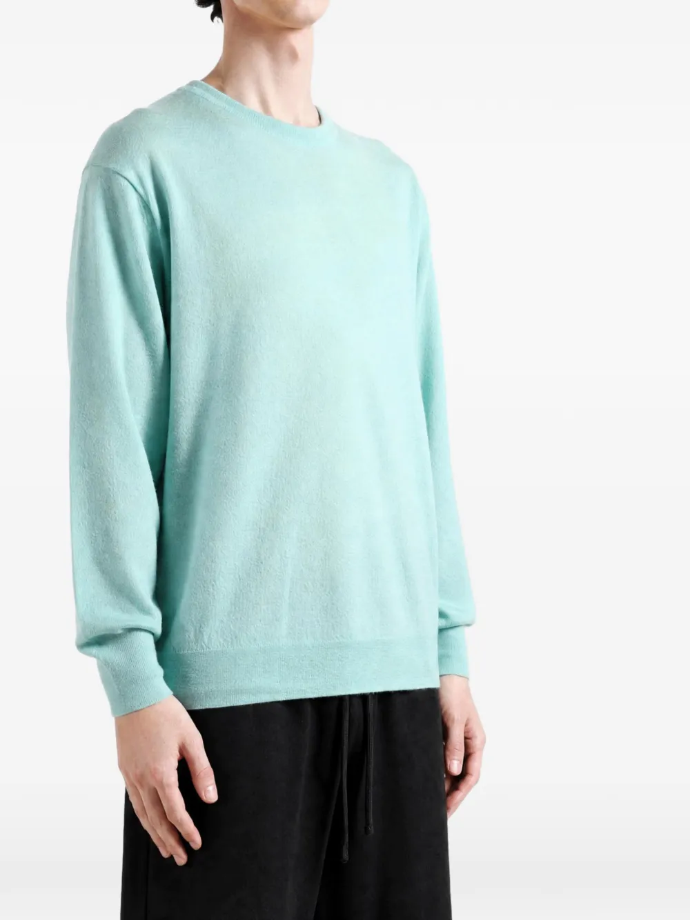 Auralee crew-neck cashmere sweater Blauw