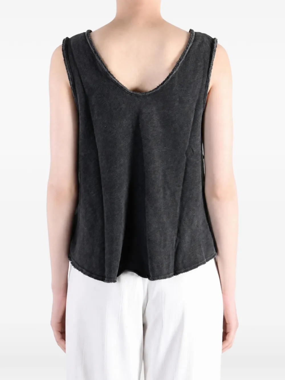 American Vintage Sonoma tank top Zwart