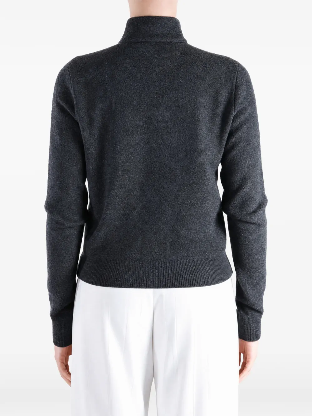 Auralee half-zip wool sweater Grijs