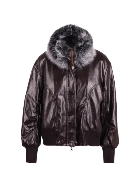 Sword chamarra bomber de pelo artificial