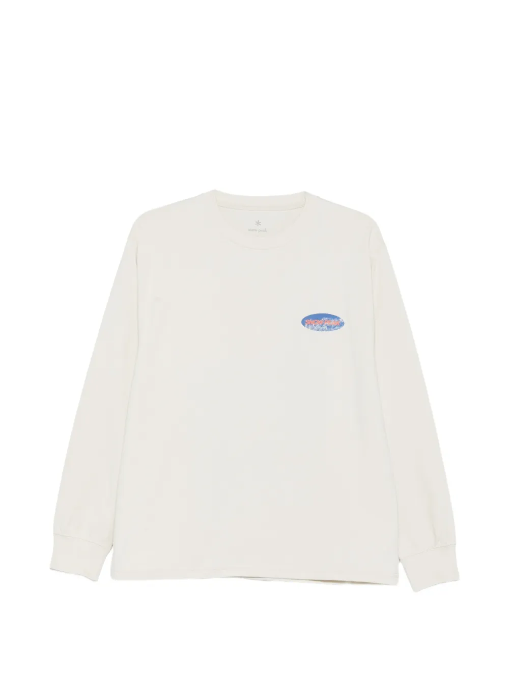 Snow Peak graphic-print long-sleeved T-shirt - Tons neutres Snow Peak graphic-print long-sleeved T-shirt - Tons neutres
