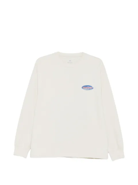 Snow Peak graphic-print long-sleeved T-shirt
