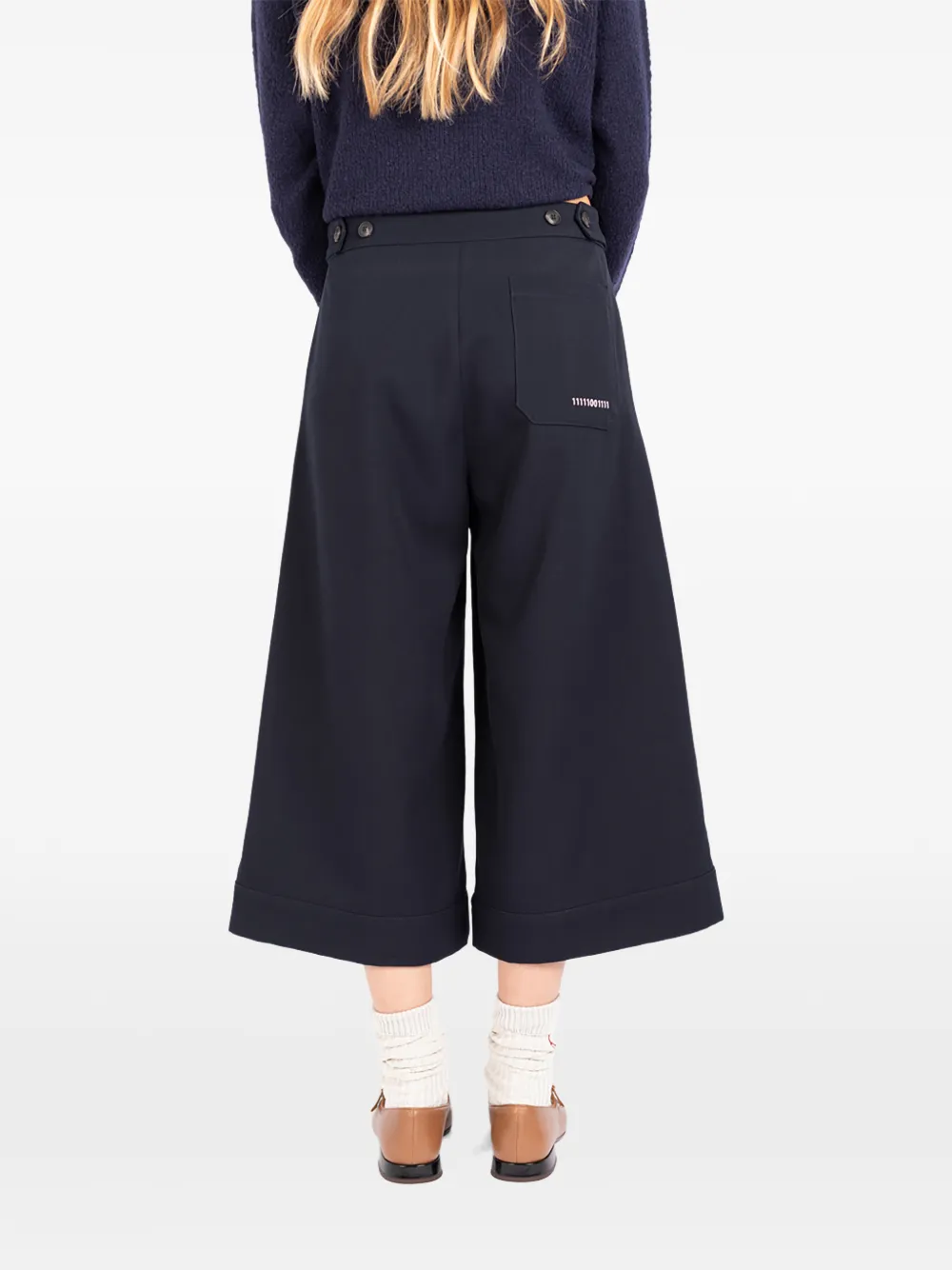 Société Anonyme Breton cropped trousers Zwart