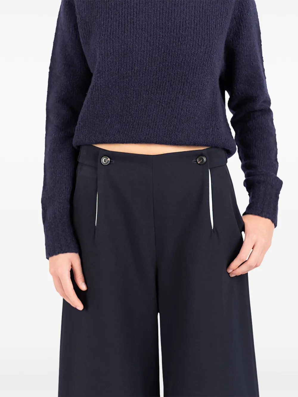 Société Anonyme Breton cropped trousers Zwart