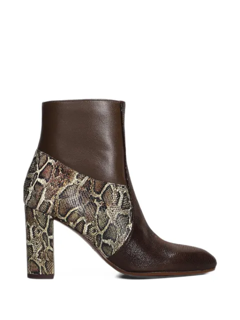 Chie Mihara Etyu snakeskin-effect ankle boots