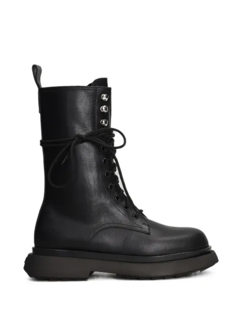 3juin Gio lace-up studded ankle boots