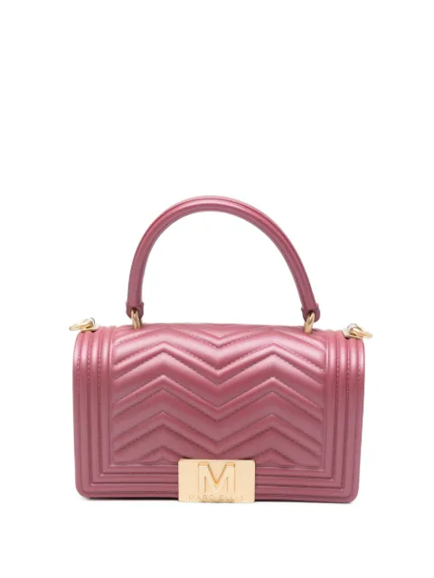 Marc Ellis XS Flat Wave chevron-quilted tote bag