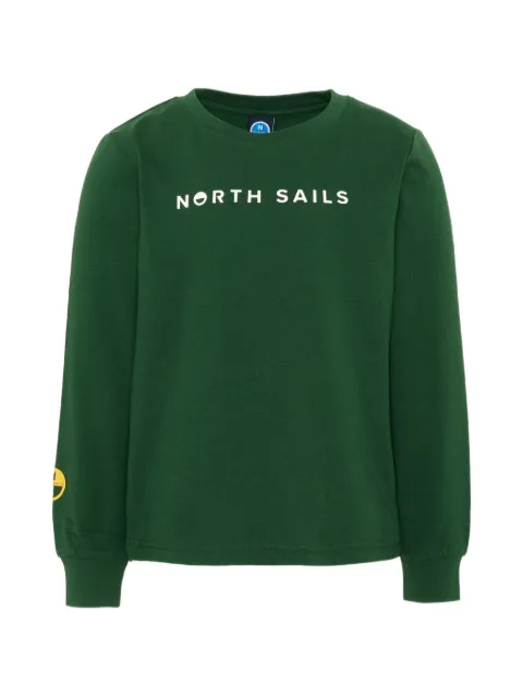 North Sails Kids logo-print long-sleeve T-shirt