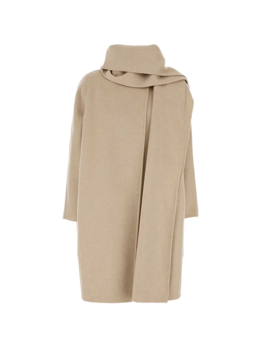Calvin Klein scarf-detail coat - Toni neutri