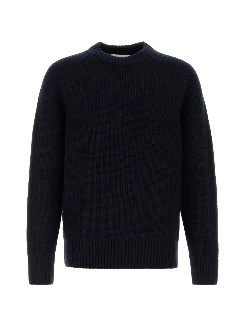 Closed ribbed-knit wool sweater - Bleu Closed ribbed-knit wool sweater - Bleu