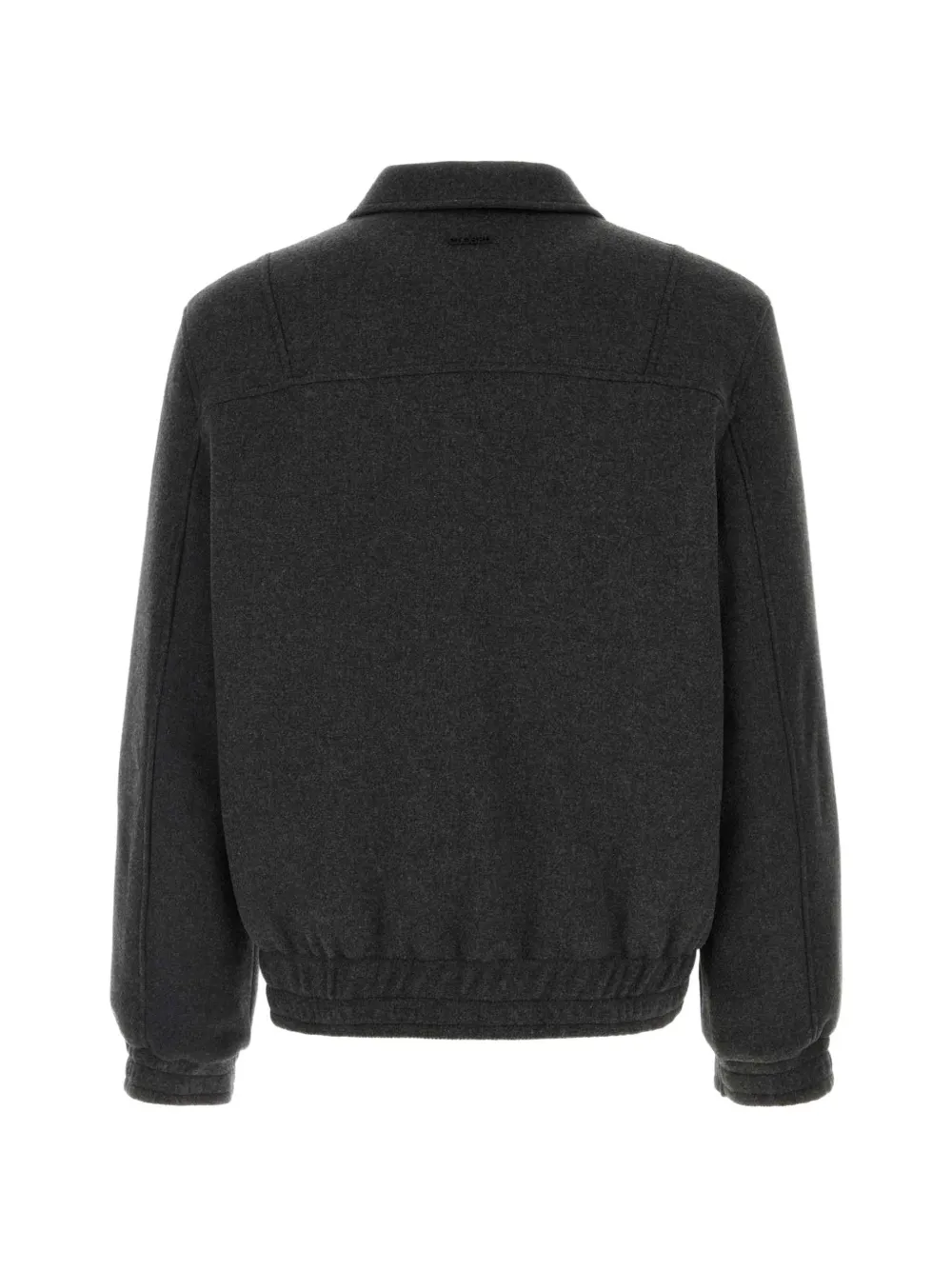Closed Shirtjack met rits Zwart