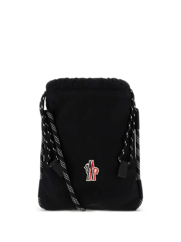 Moncler Grenoble Makaio Logo-patch Messenger Bag in Black