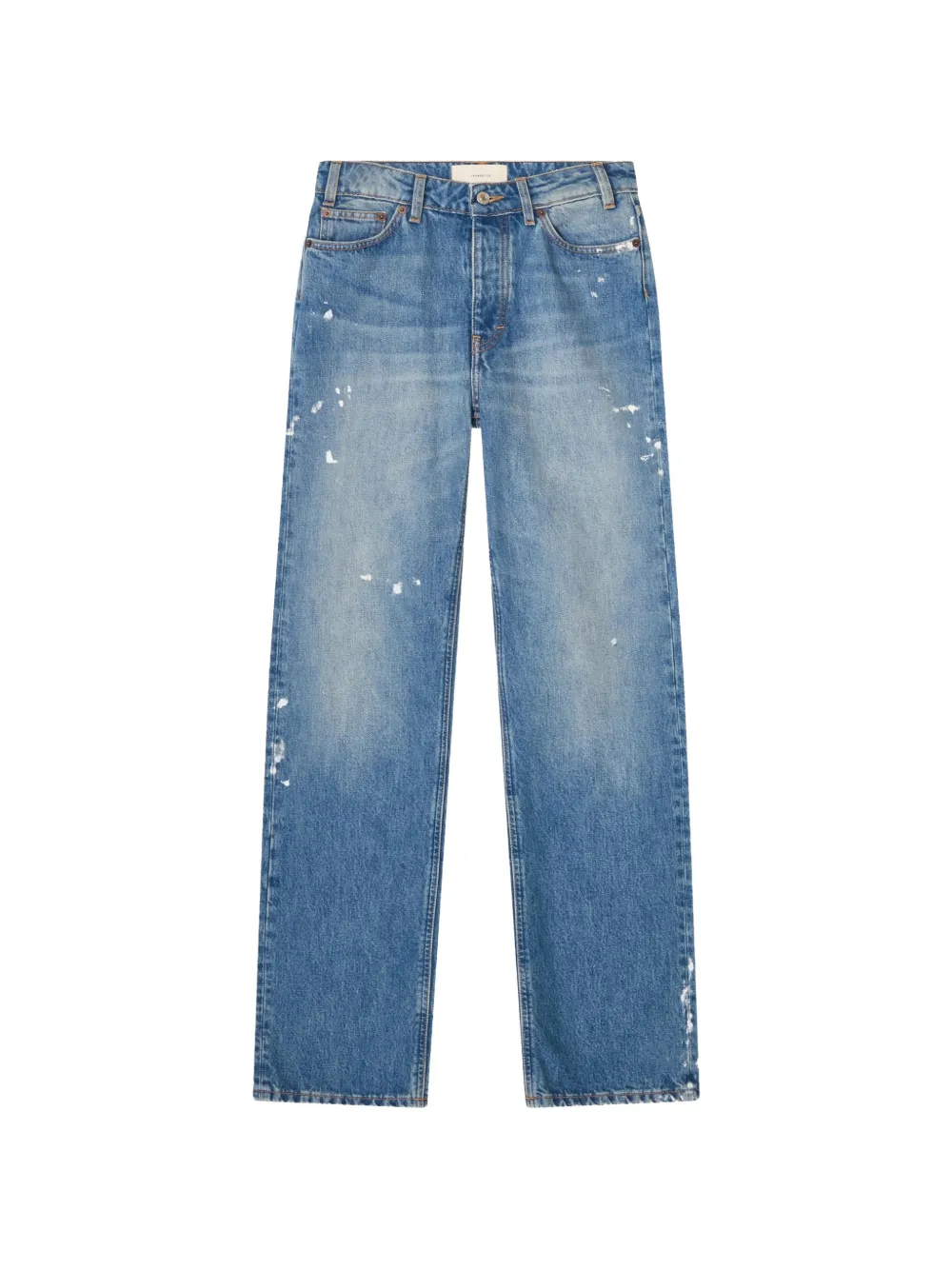 Jeanerica Virgo paint-splatter jeans - Blau