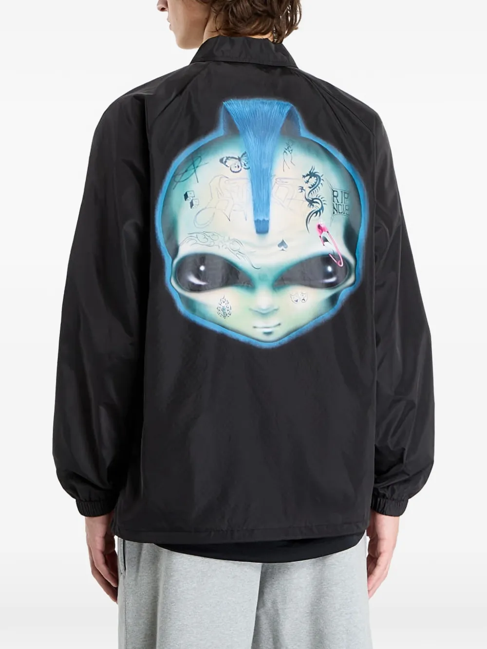 Ripndip Squabble Up windjack Zwart