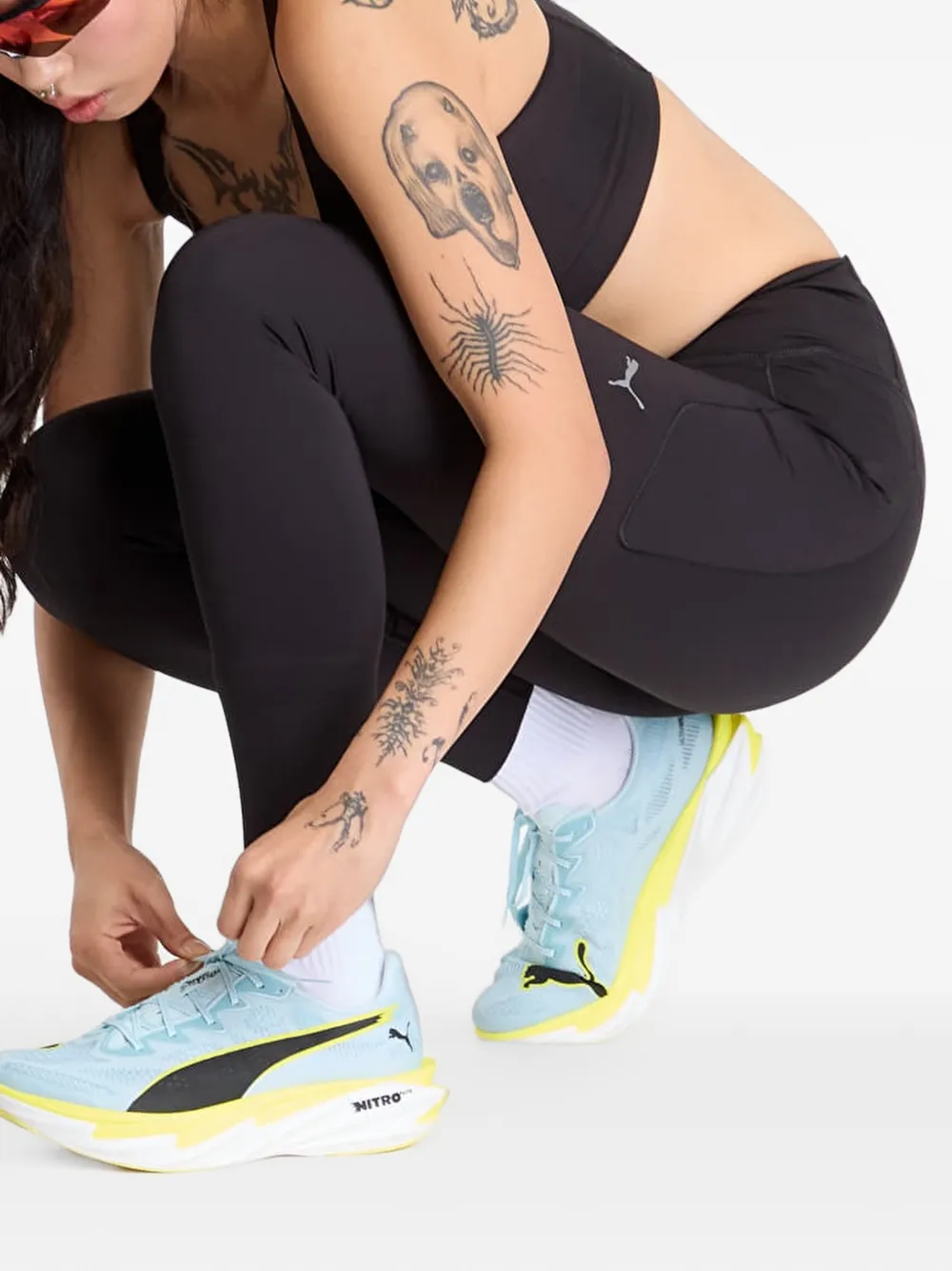 PUMA Pwrmode 7 8 legging Zwart