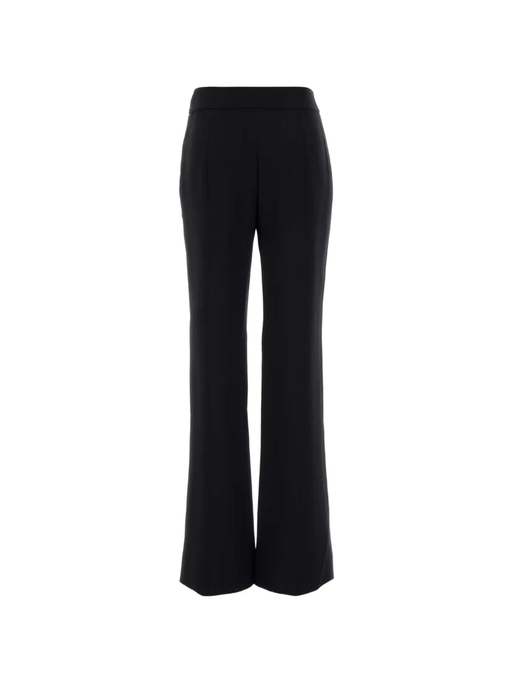 Giorgio Armani Crêpe flared broek Zwart