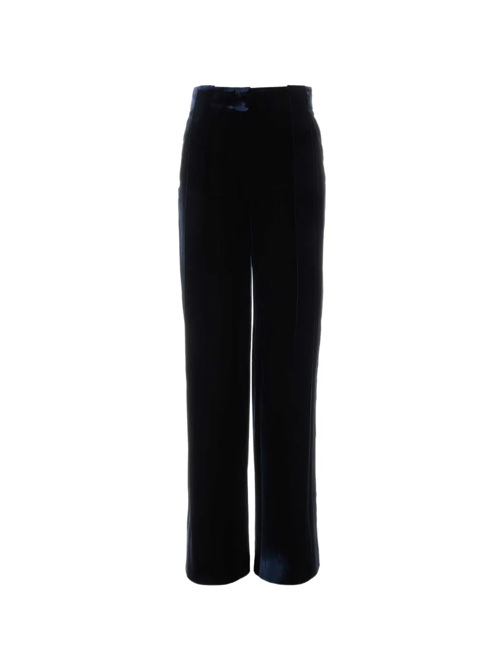 Giorgio Armani velvet trousers - Bleu
