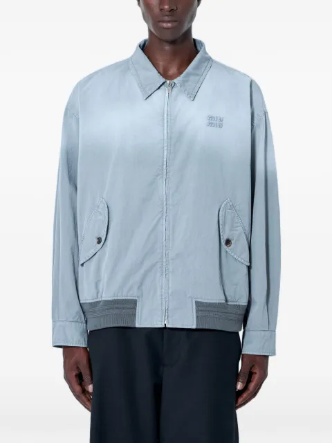 Miu Miu Old twill blouson jacket
