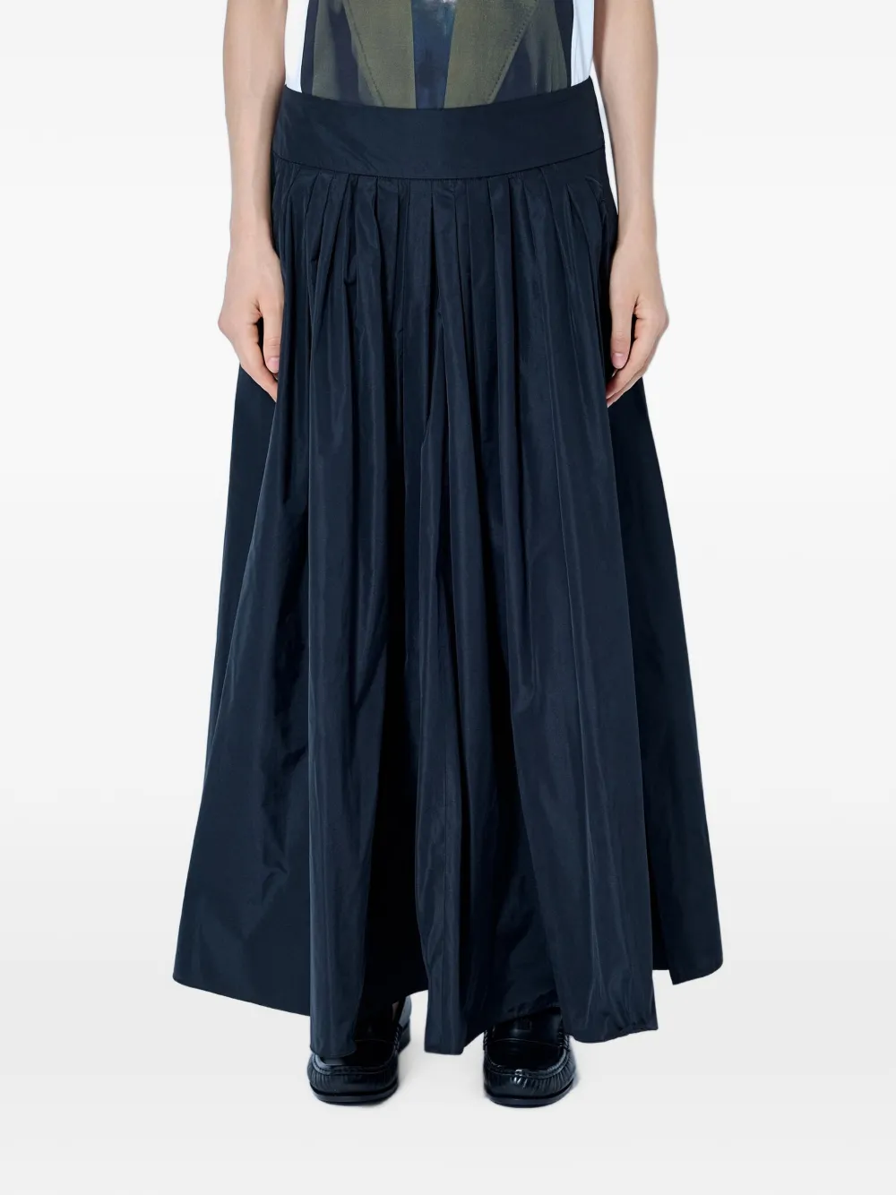 Max Mara pleated maxi skirt