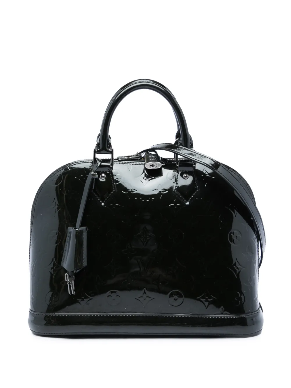 Louis Vuitton Pre-Owned 2013 Monogram Vernis Alma PM satchel - Nero