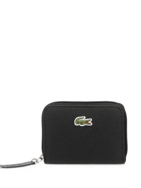 Lacoste logo-patch zip-around wallet