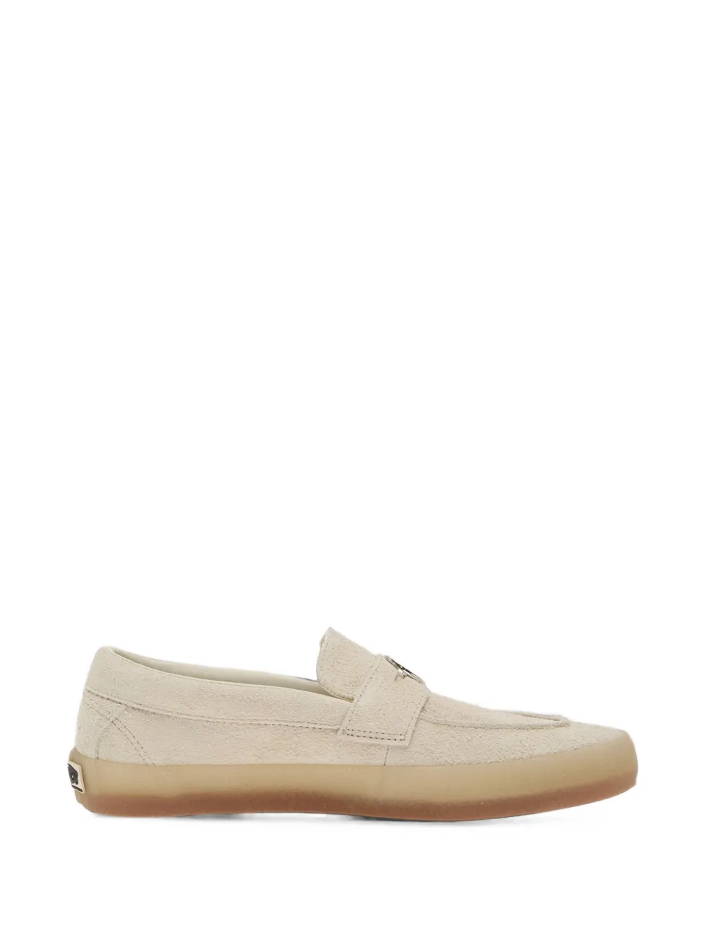 Vans Skate suede peace-sign loafers - Toni neutri