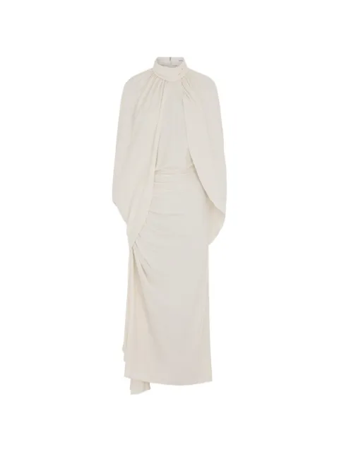 16Arlington Dora draped jersey midi dress