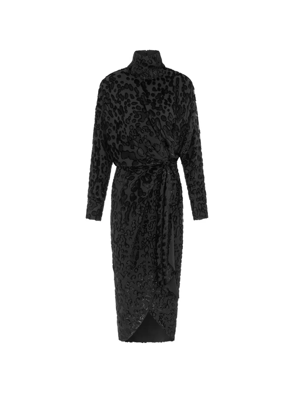 16Arlington robe mi-longue Resia à effet dévoré - Noir 16Arlington robe mi-longue Resia à effet dévoré - Noir