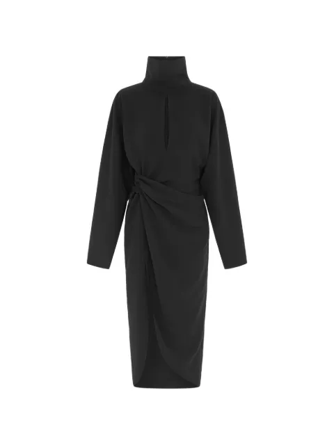 16Arlington vestido midi Mis con detalle de nudo