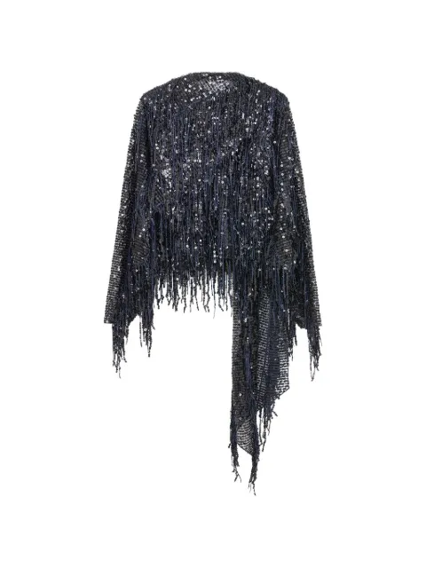 16Arlington Auro fringe-sequin top