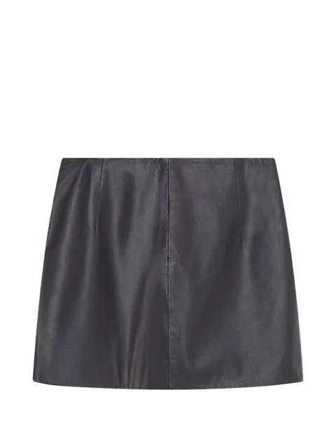 16Arlington falda corta Haile de piel