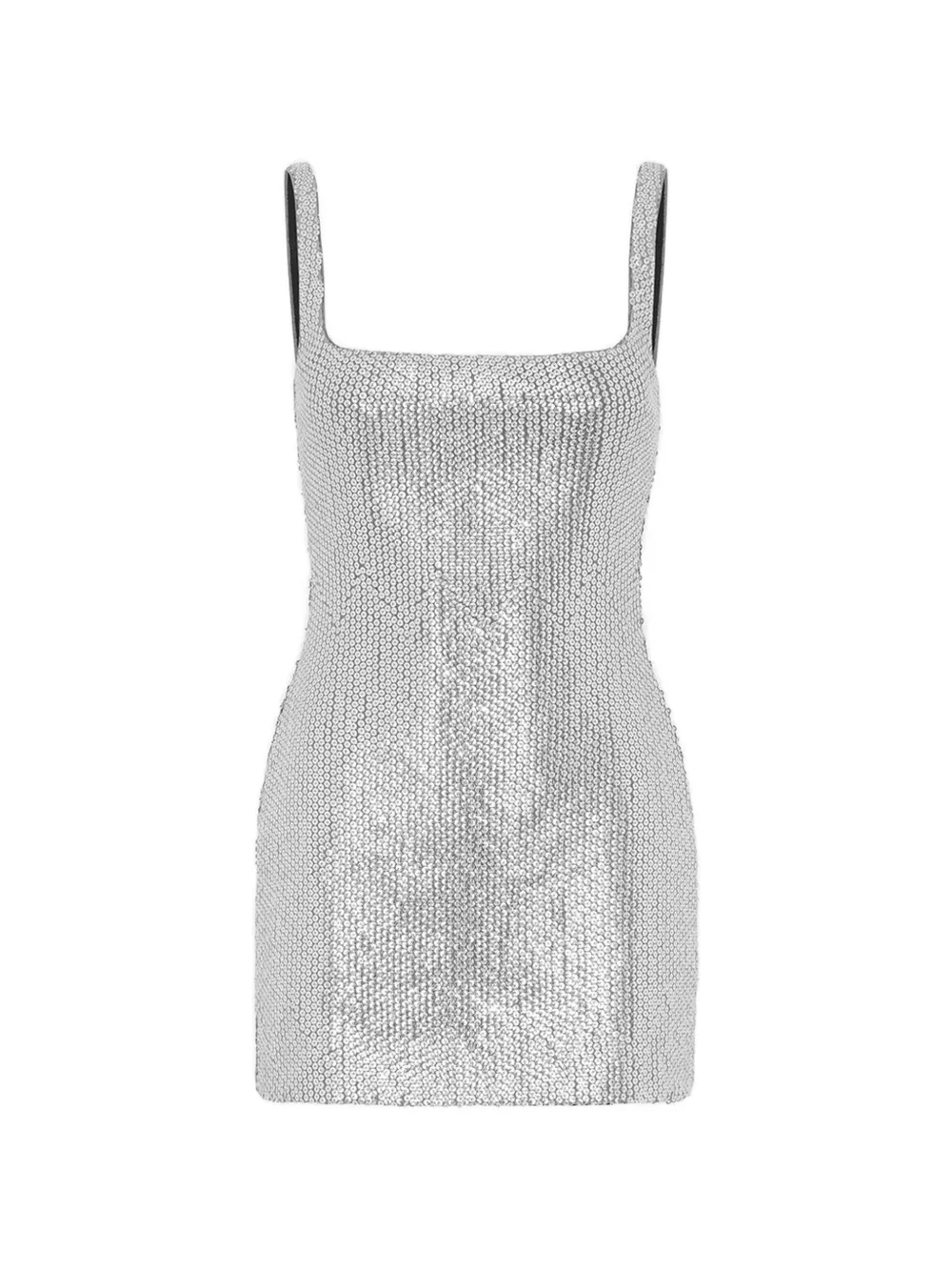 16Arlington robe courte Sior à sequins - Argent