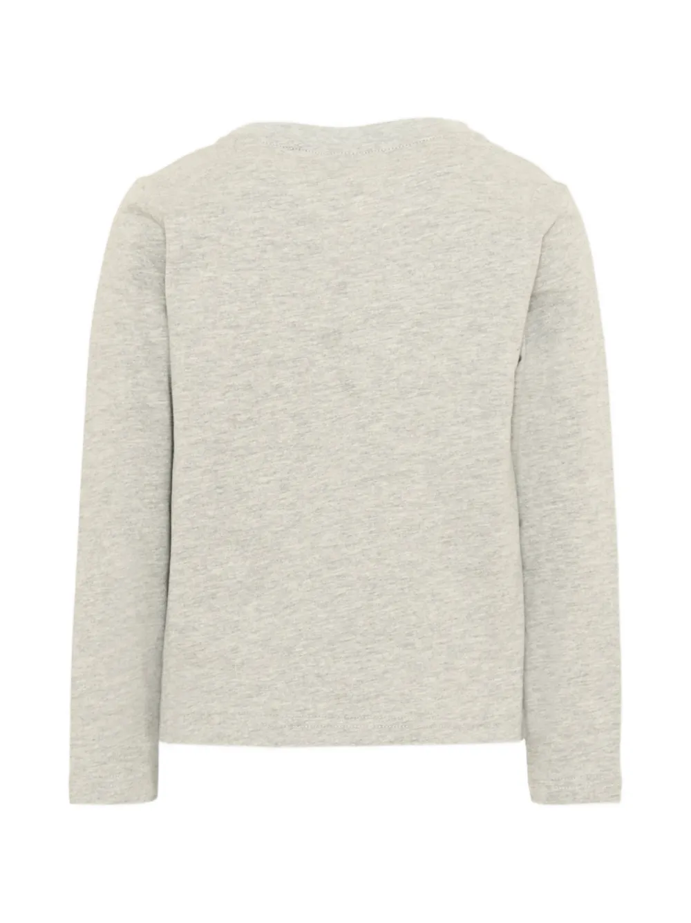 North Sails Kids T-shirt met logopatch Grijs
