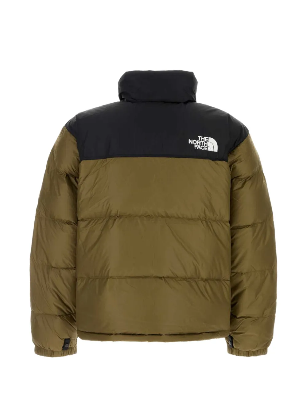 The North Face 1996 Retro Nuptse gewatteerd jack in twee kleuren Groen