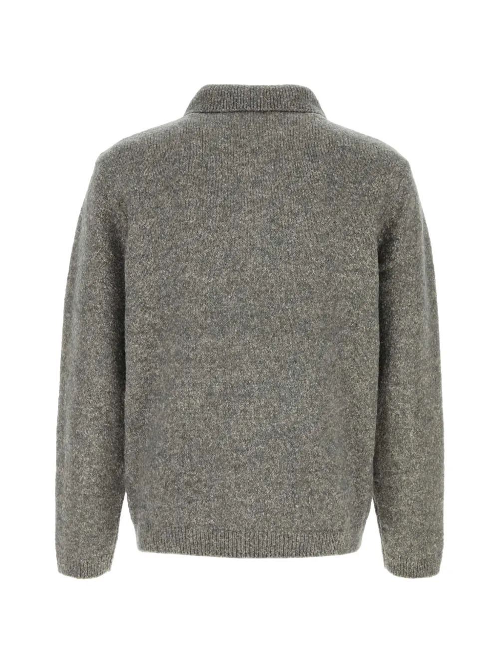 Closed Gebreid poloshirt Grijs