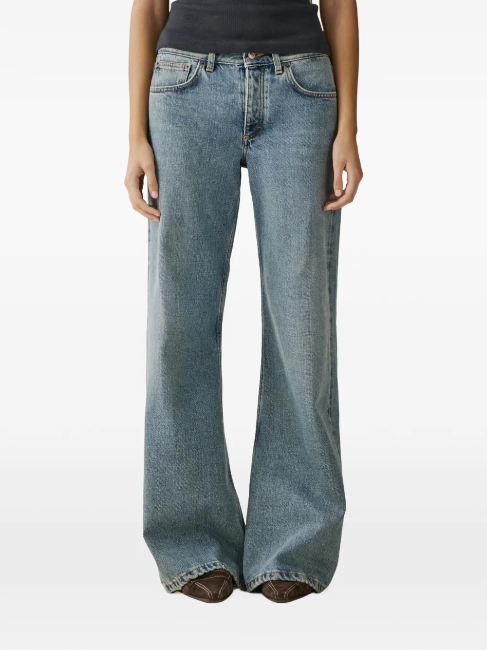 Jeanerica Kyoto flared jeans Blauw