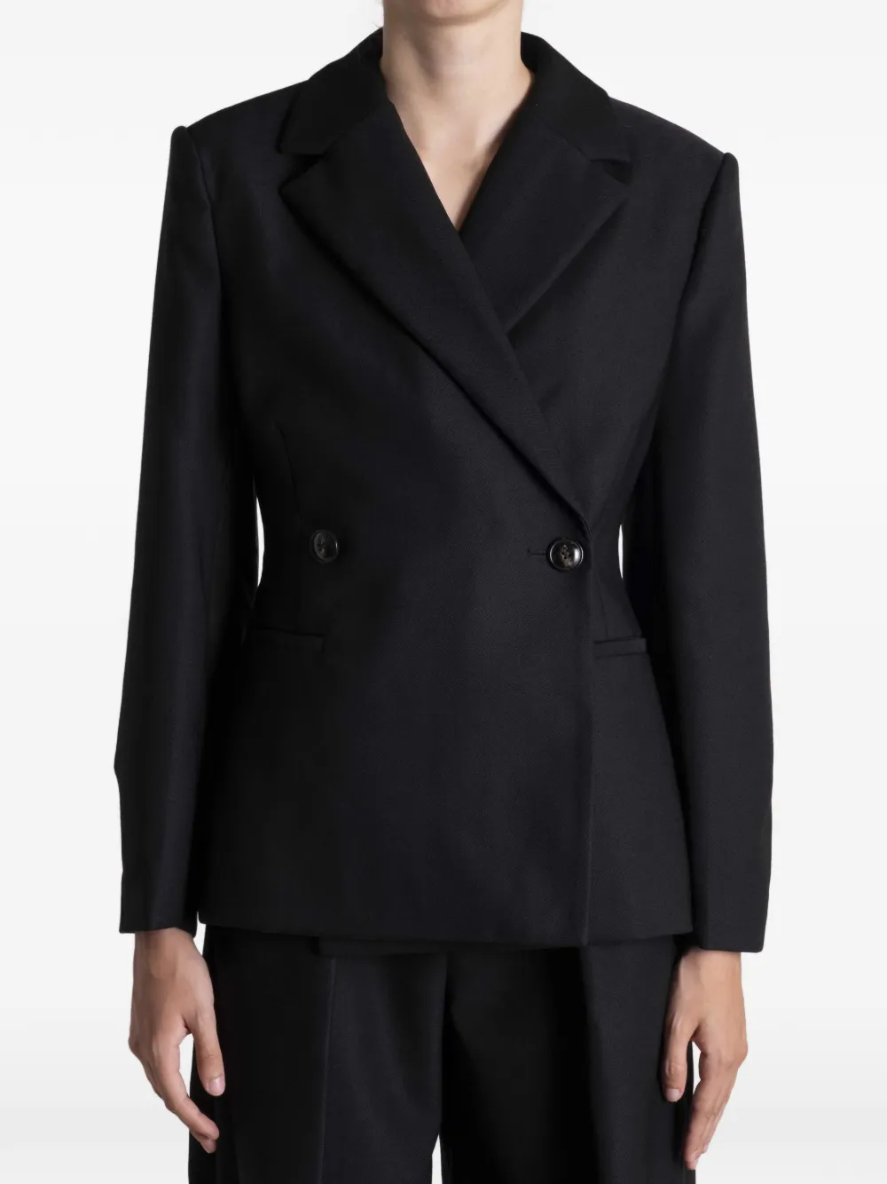 IVY OAK Iojolene double-breasted blazer - Schwarz