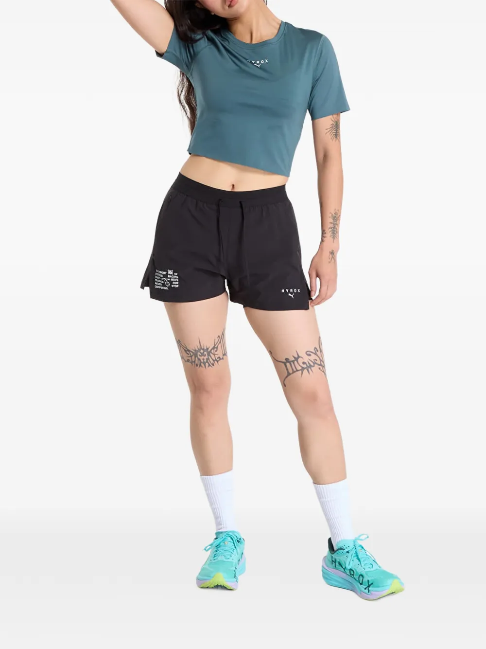 PUMA x Hyrox Pwrmode T-shirt - Verde