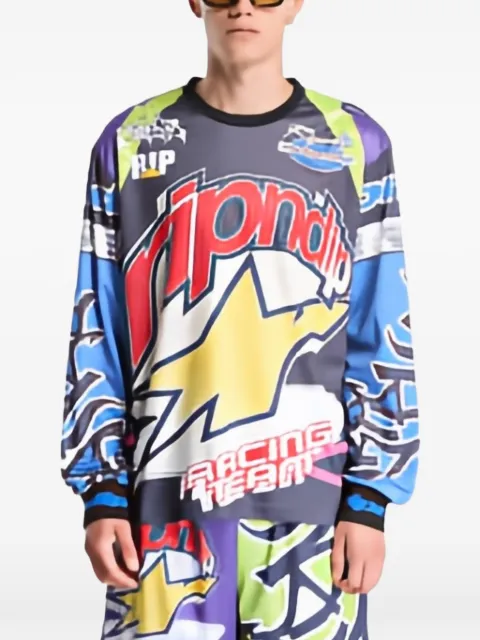 Ripndip Allstar logo-print T-shirt