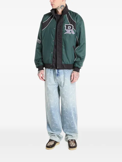 Ripndip  Athletics Race logo-patch jacket