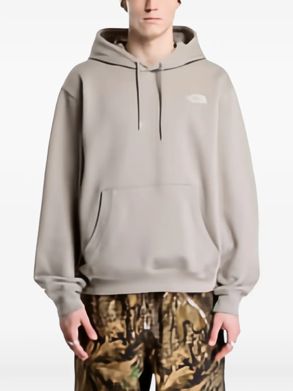 The North Face logo-embroidered hoodie