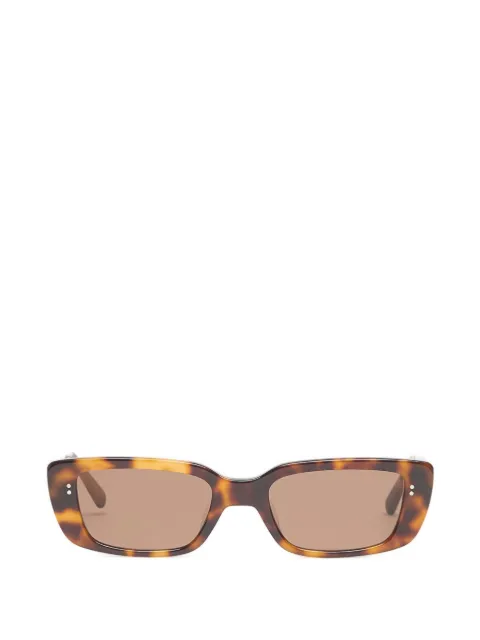MessyWeekend Grace tortoise-shell rectangle-frame sunglasses
