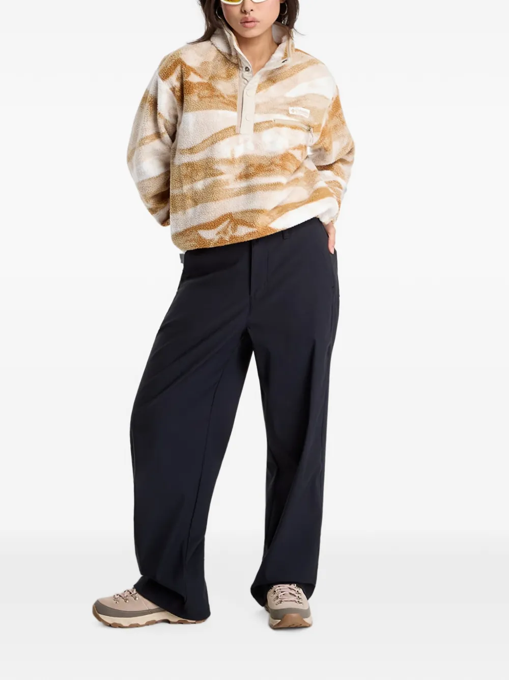 Columbia Helvetia™ II sweater met print Beige