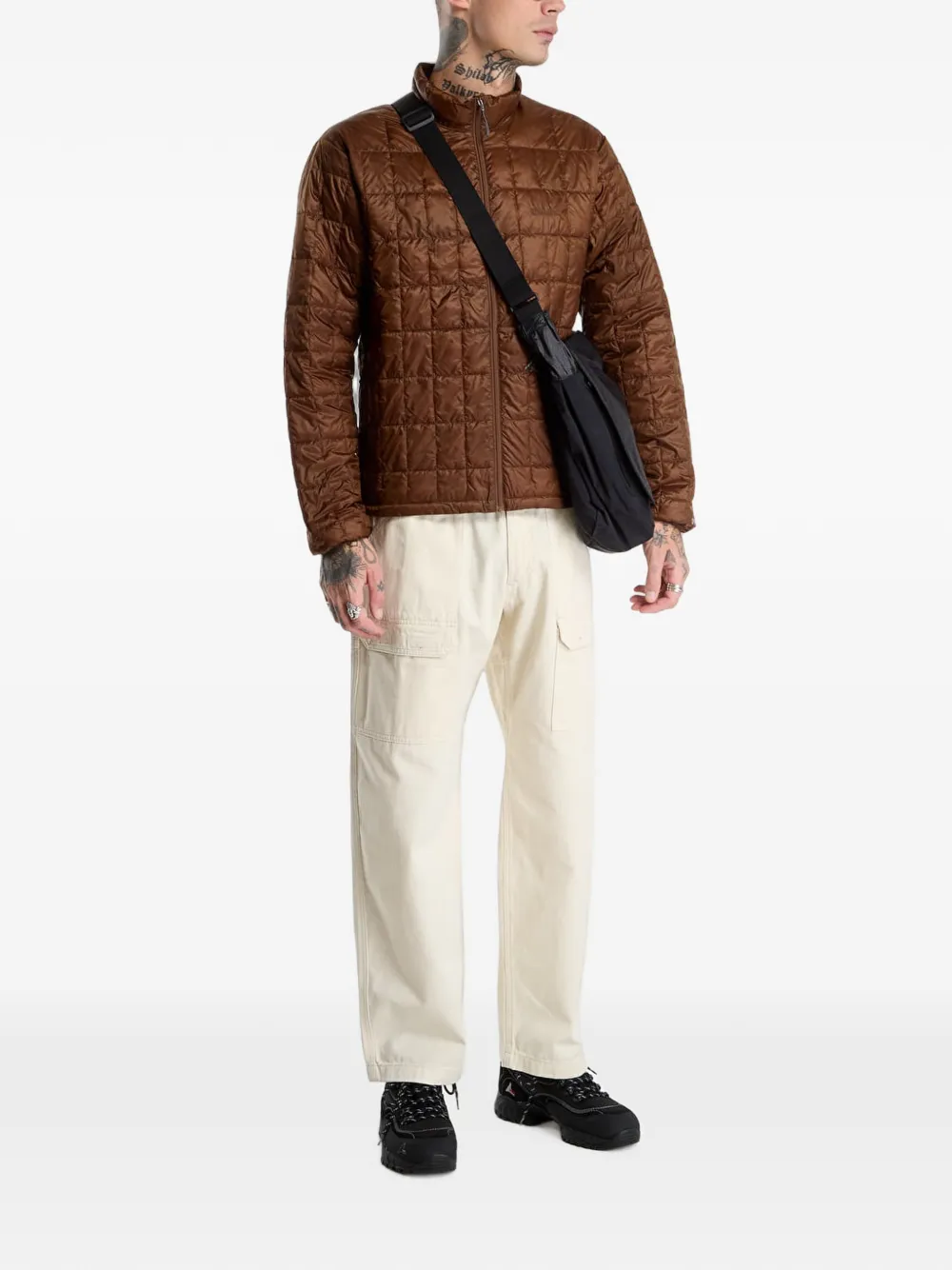 Gramicci G-zero Primaloft Quilted Jacket In Brown