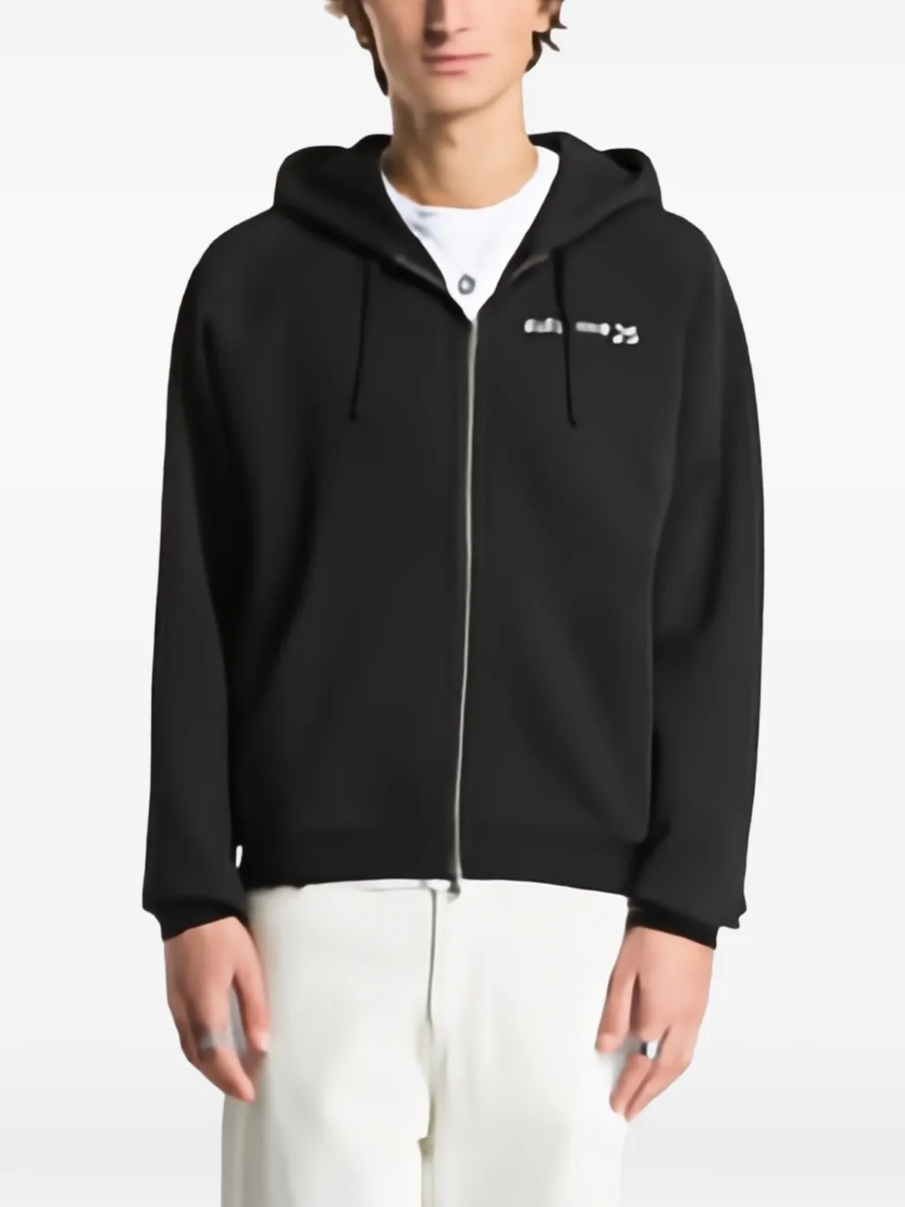 dime Grid hoodie - Nero