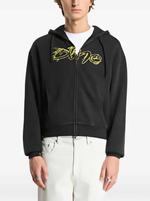dime distressed terry hoodie