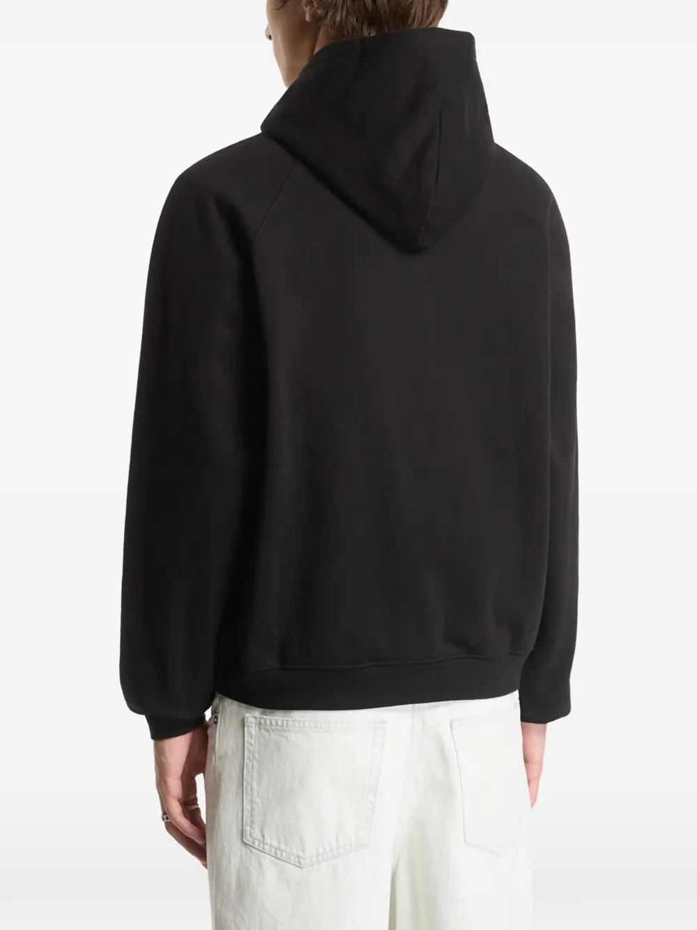 dime Classic MTL hoodie met geborduurd logo Zwart