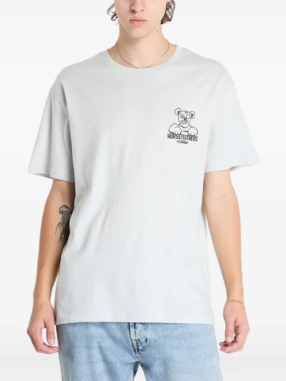 Horsefeathers Teddy graphic-print T-shirt