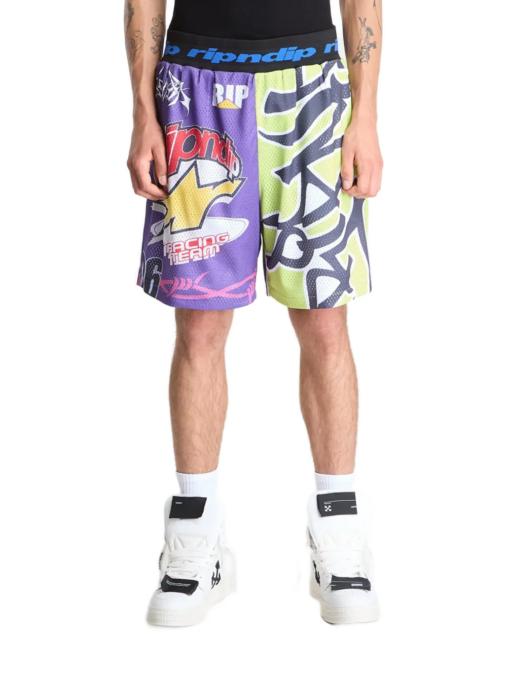 Ripndip Allstar shorts | Purple | Image 1