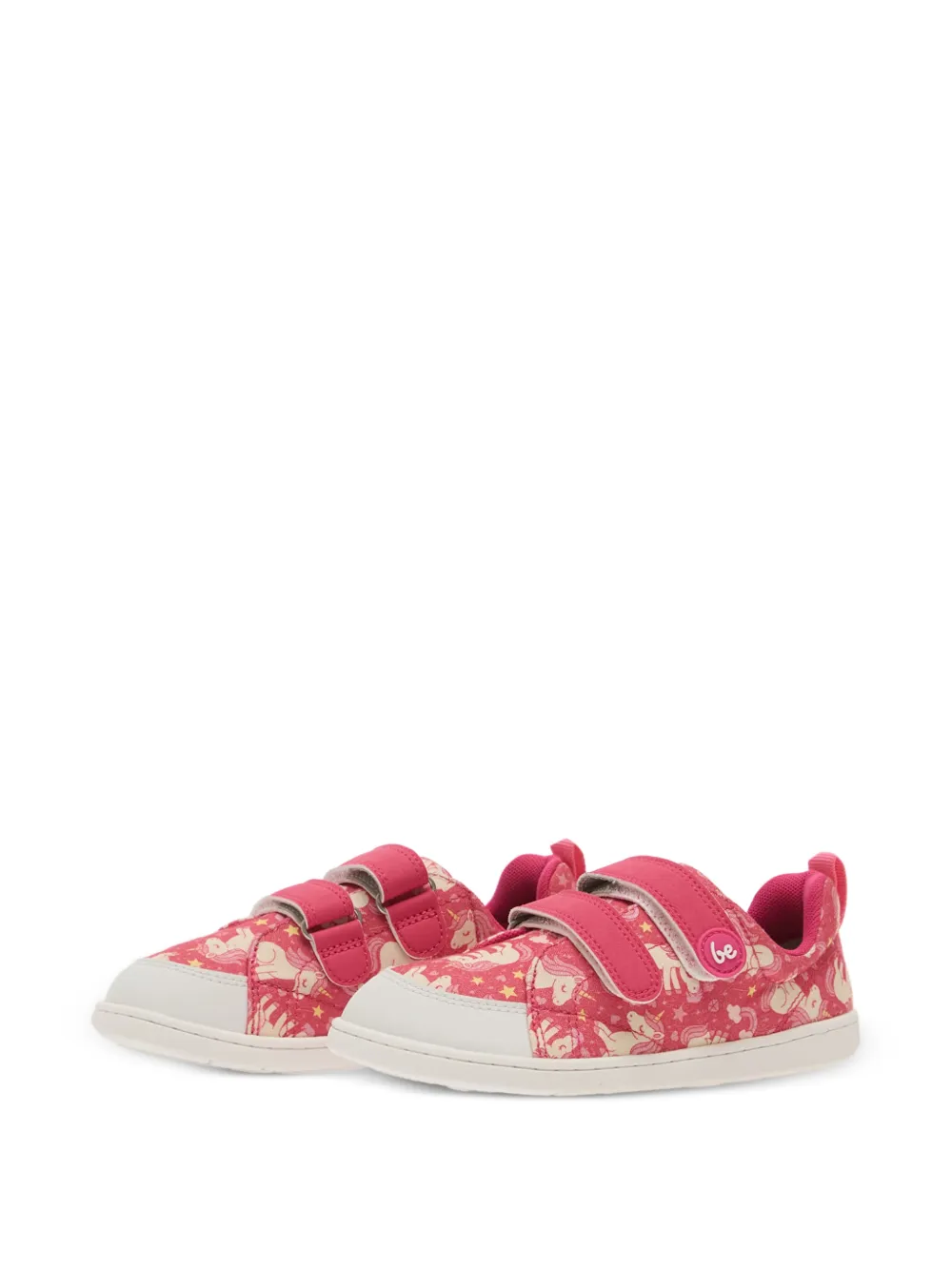Be Lenka Sneakers Canvi con stampa unicorno - Rosa